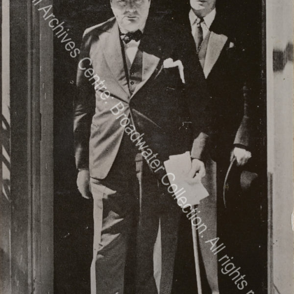 WSC is shown leaving a building