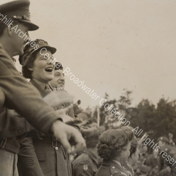 Photo shows Mary Churchill [later Mary Soames]