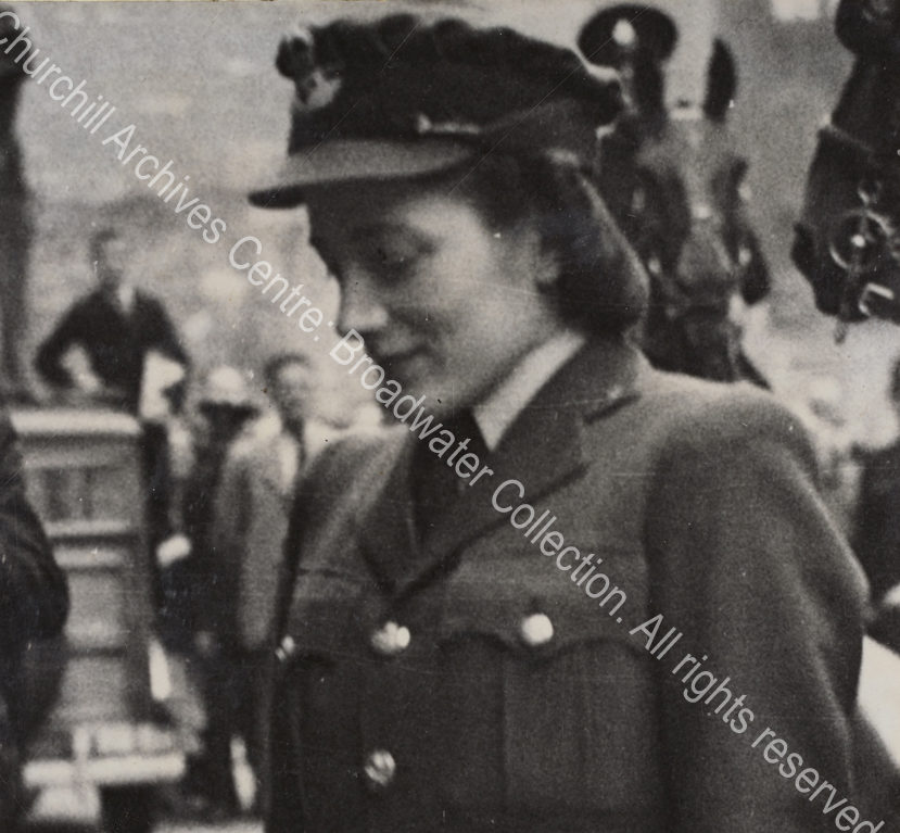 Head and shoulders photo of Sarah Churchill [earlier Sarah Oliver