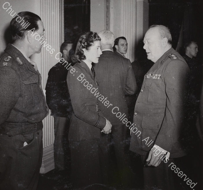 Photo of WSC and Sarah Churchill [earlier Sarah Oliver