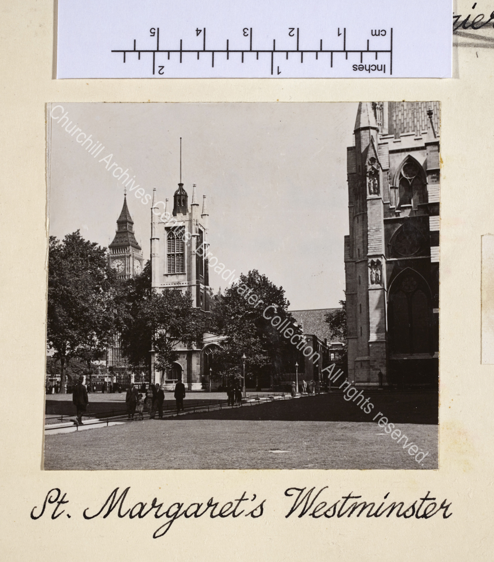 Photograph of the church where WSC and CSC were married.