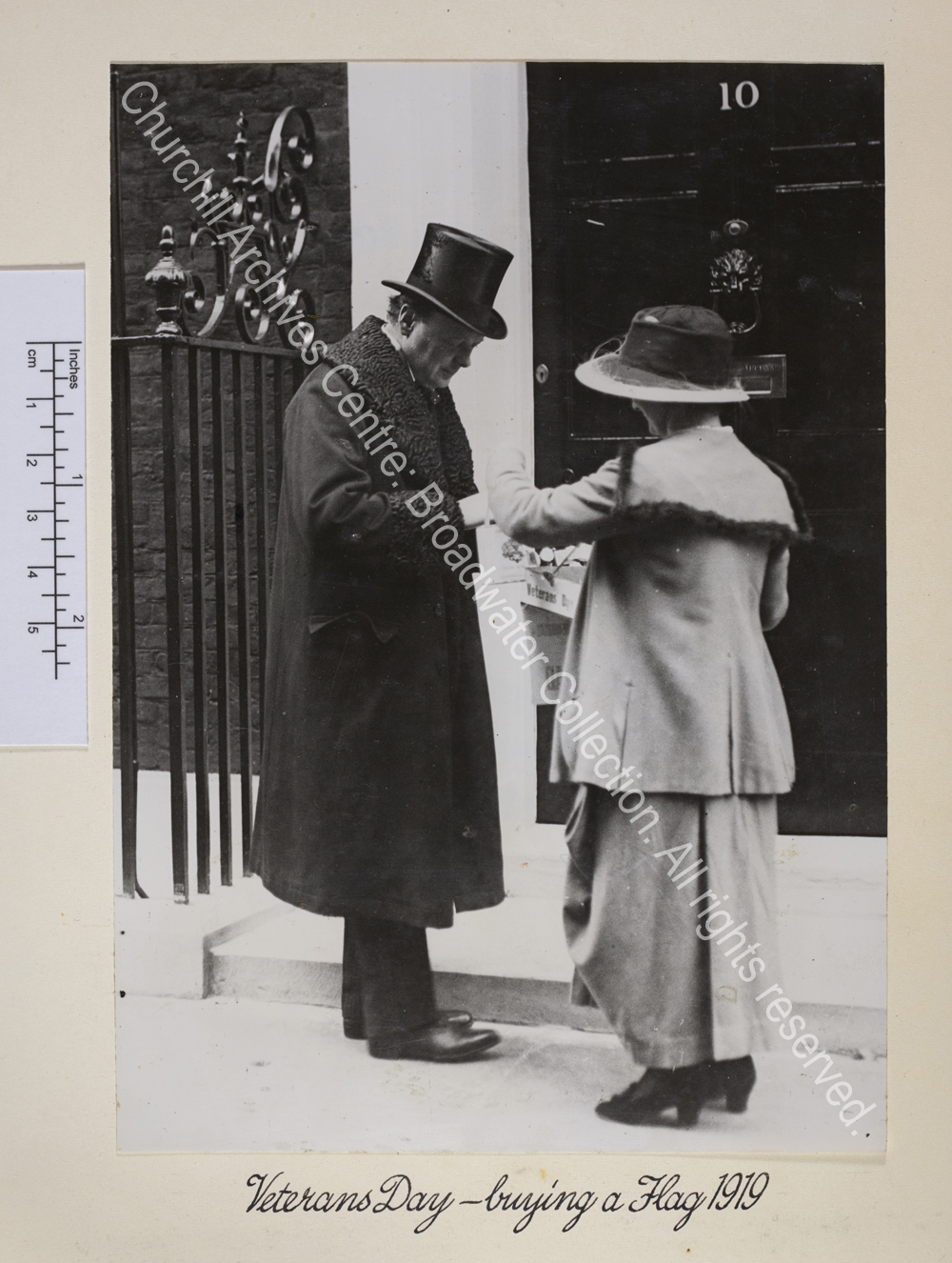 WSC outside 10 Downing Street
