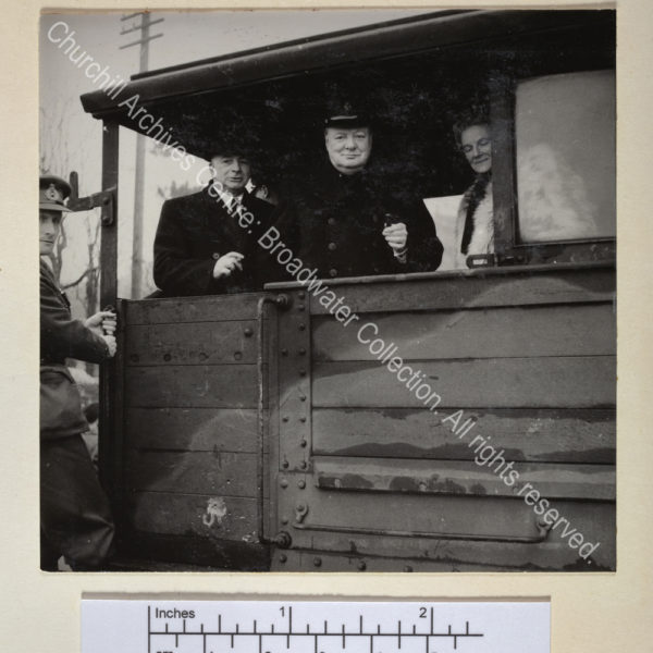 Photo shows WSC and CSC in what appears to be the driver's cab of a train.
