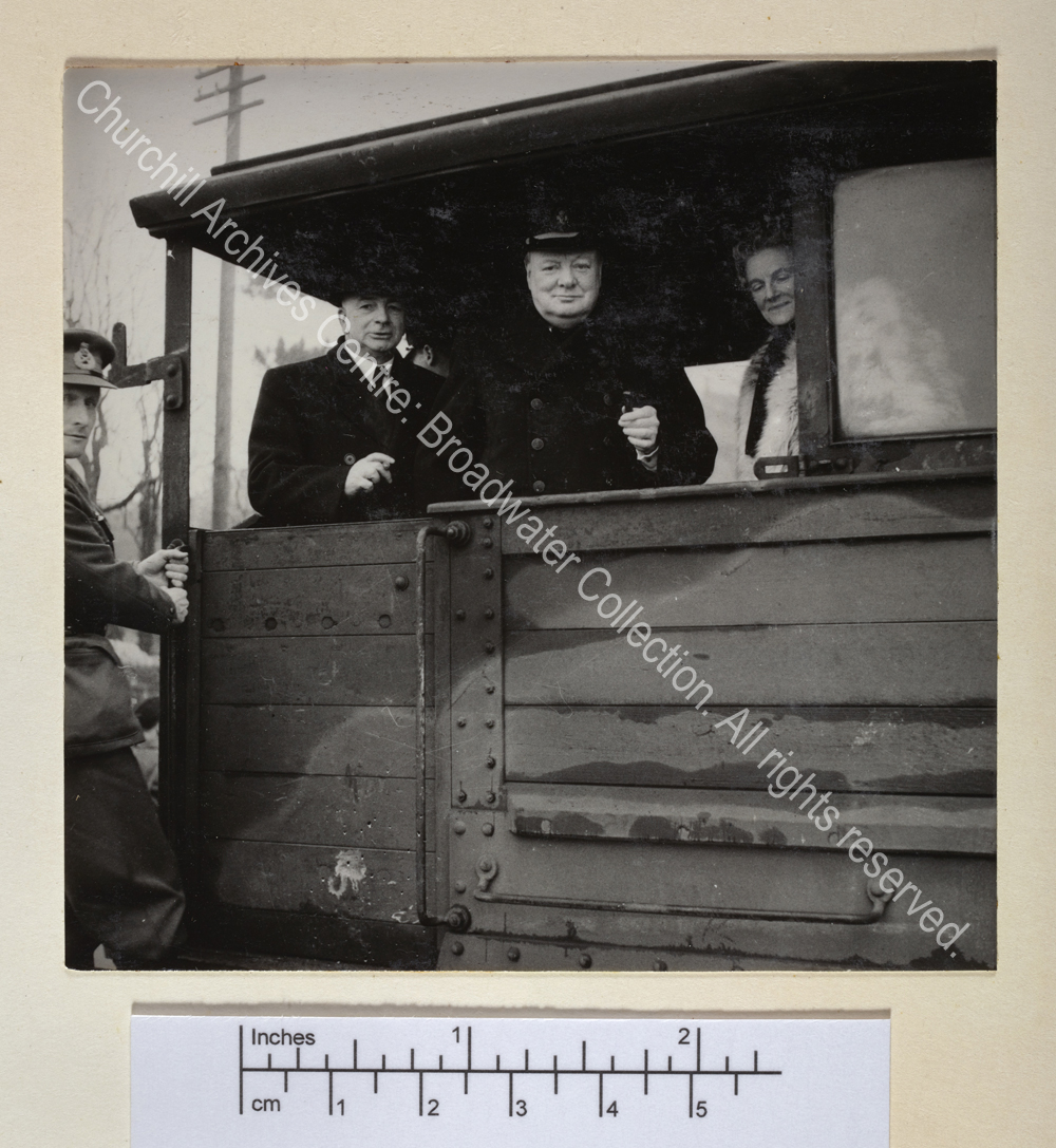 Photo shows WSC and CSC in what appears to be the driver's cab of a train.
