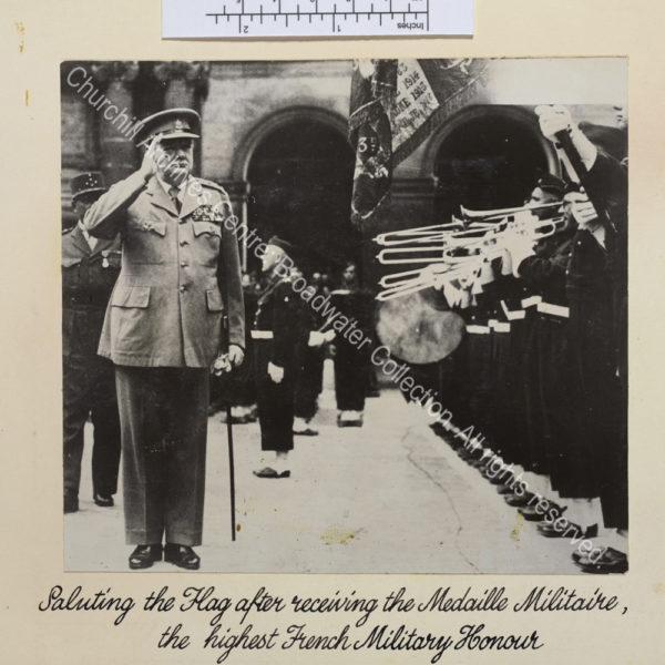 Photo shows WSC at Les Invalides