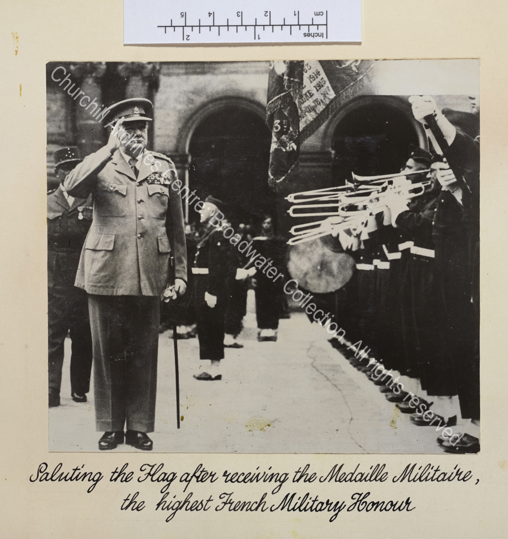 Photo shows WSC at Les Invalides