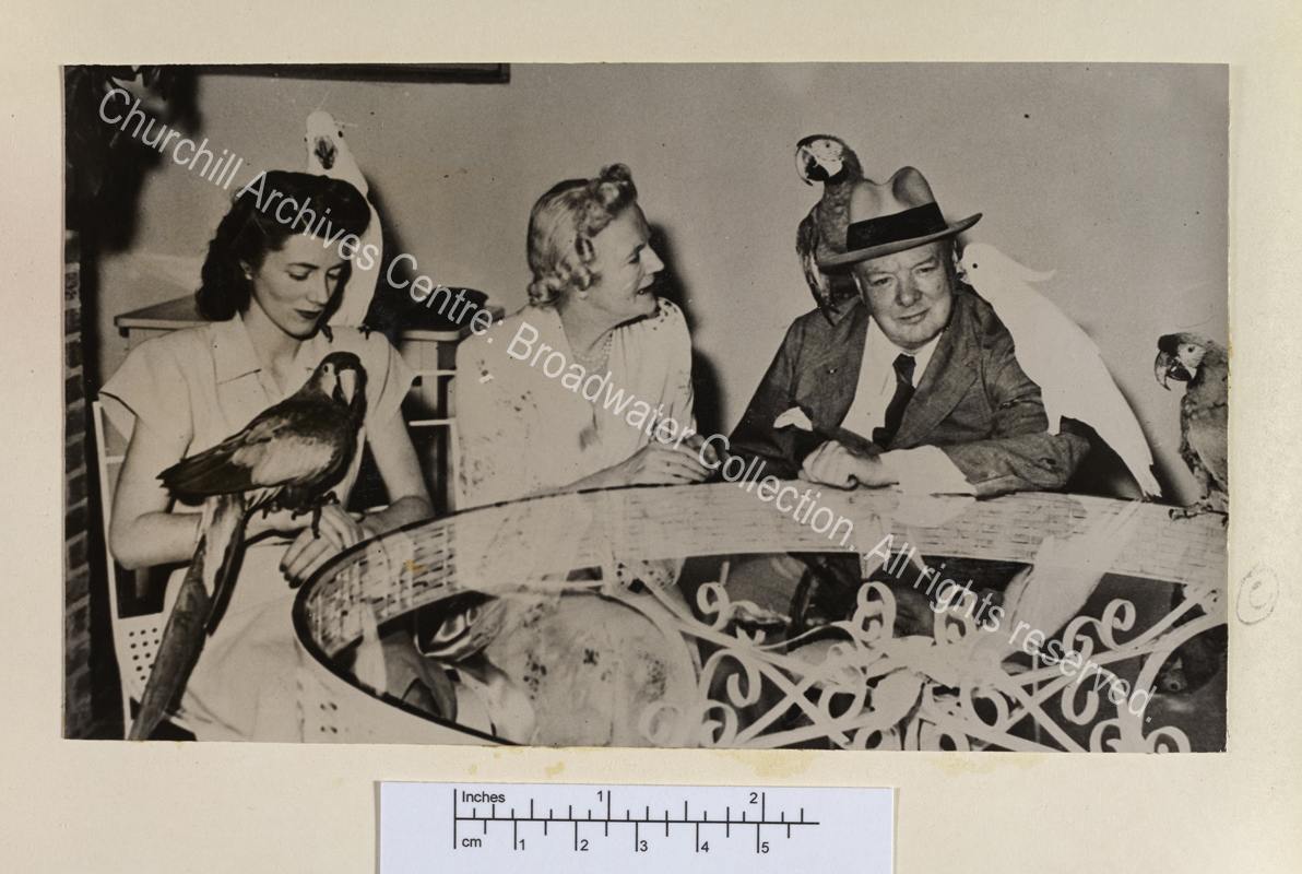 Photo shows Sarah Oliver [earlier Sarah Churchill