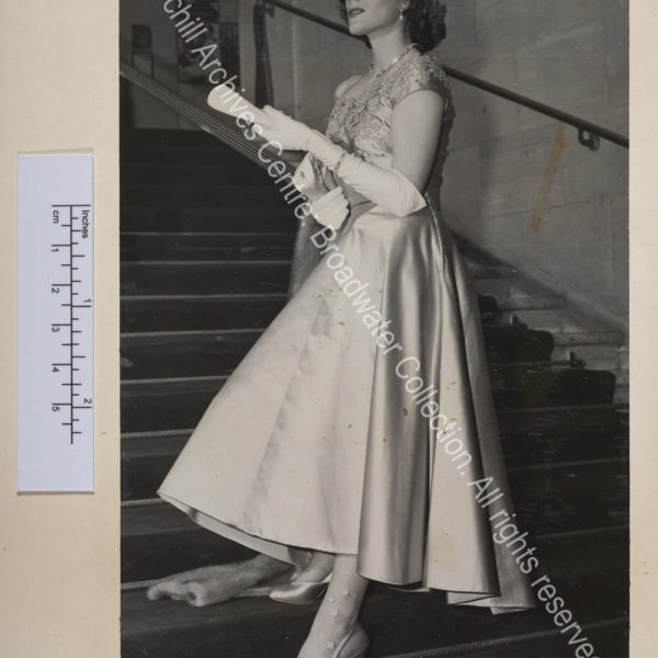 Full length portrait photo of Sarah Beauchamp [earlier Sarah Churchill and Sarah Oliver