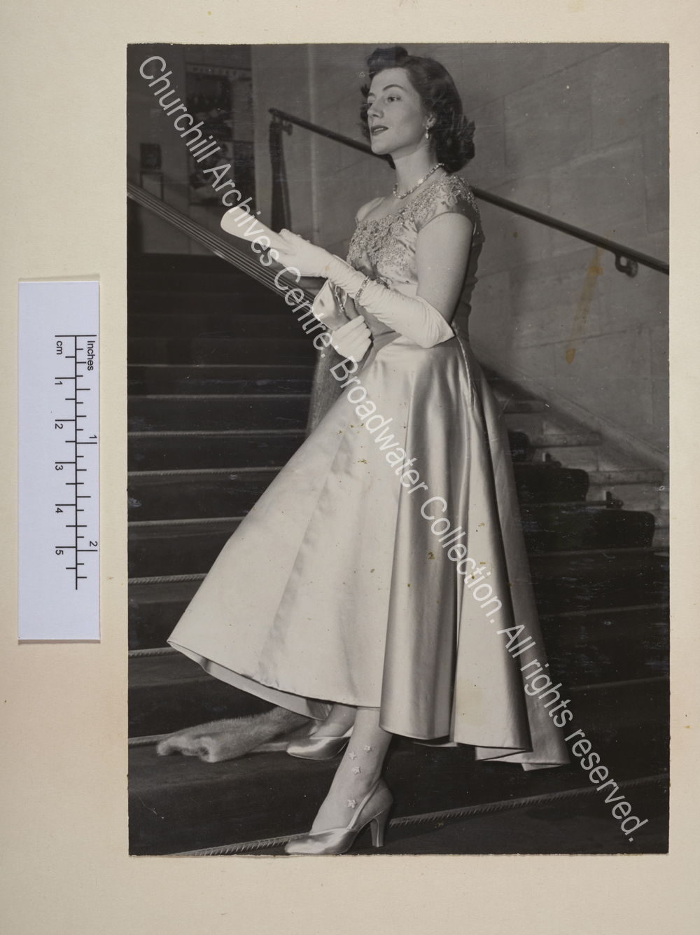 Full length portrait photo of Sarah Beauchamp [earlier Sarah Churchill and Sarah Oliver