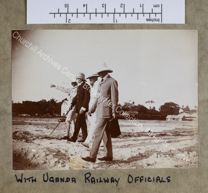 Photograph of WSC as Under-Secretary of State for the Colonies
