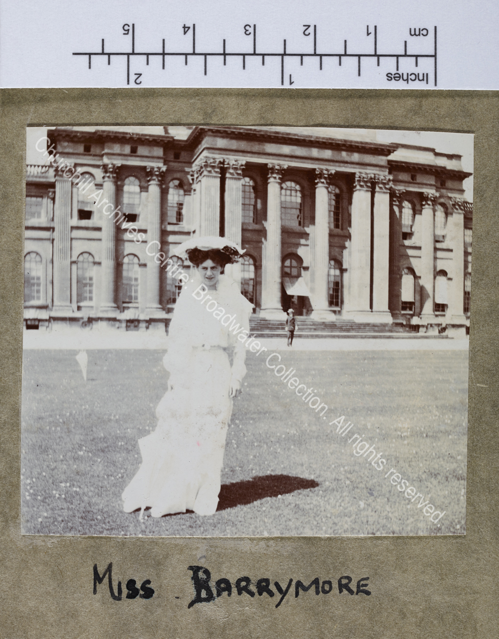 Photograph of Ethel Barrymore
