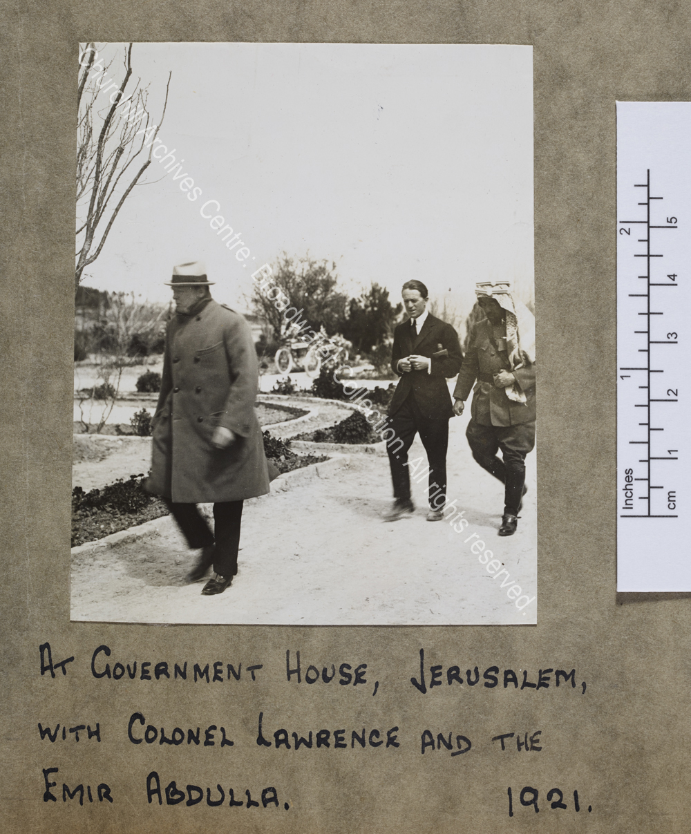 Photograph of WSC [Secretary of State for the Colonies]