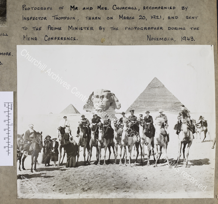 Photograph of WSC [Secretary of State for the Colonies]