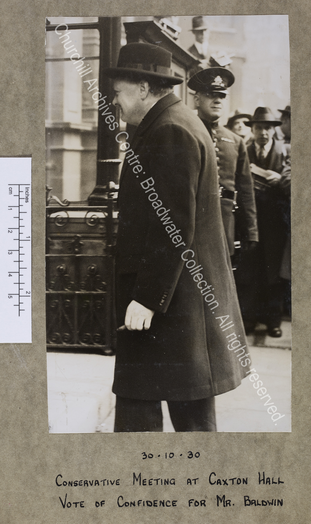 Three quarter length photograph of WSC
